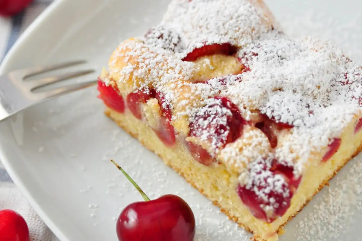 Recept na třešňový koláč – rychlý a výborný!