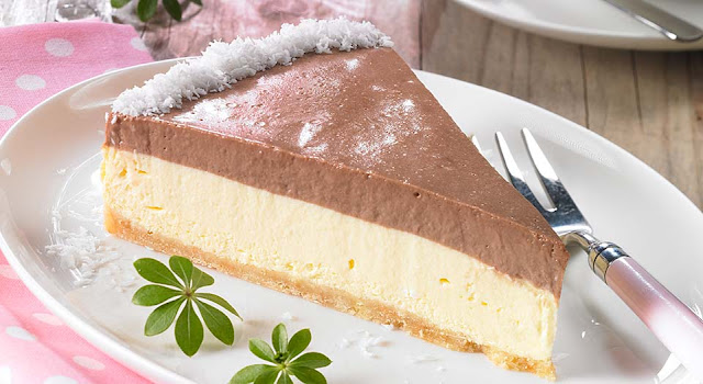 Čokoládovo-vanilkový dort