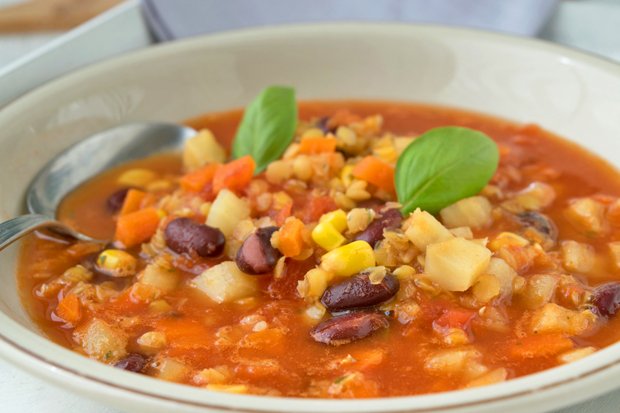 Pikantní čočkový guláš