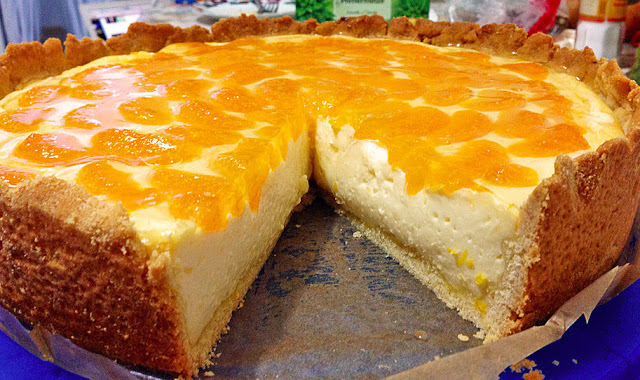 Mandarinkový tvarohový dezert