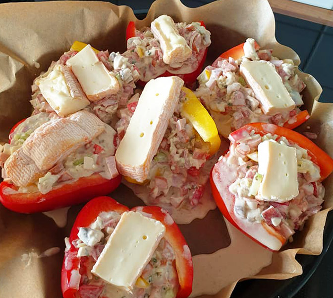 Plněné papriky, rychlé a snadné na přípravu!