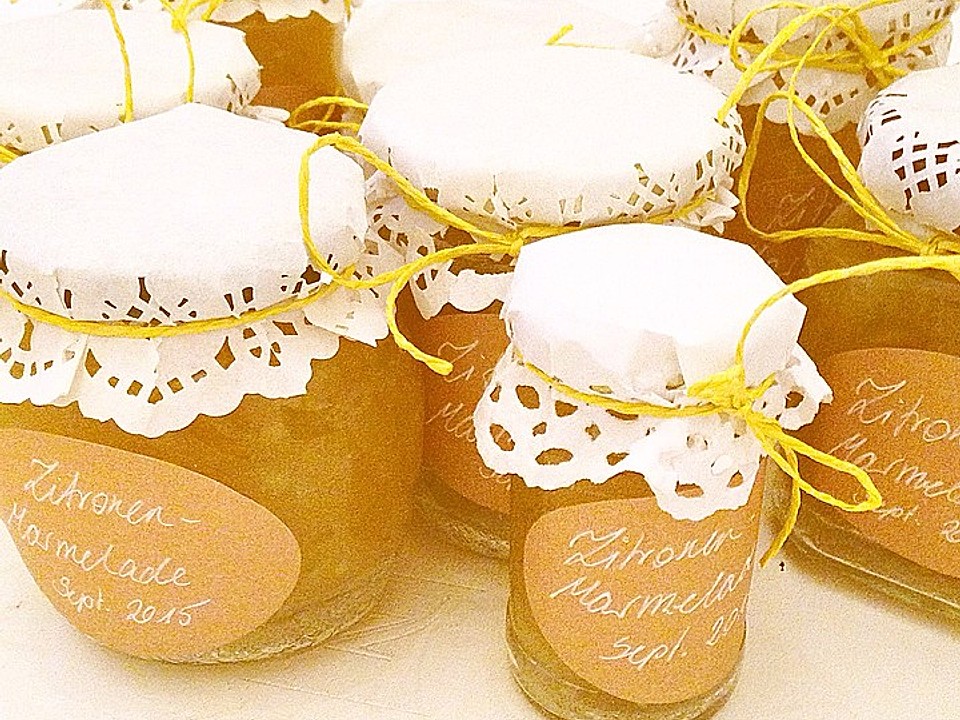 Citronová marmeláda