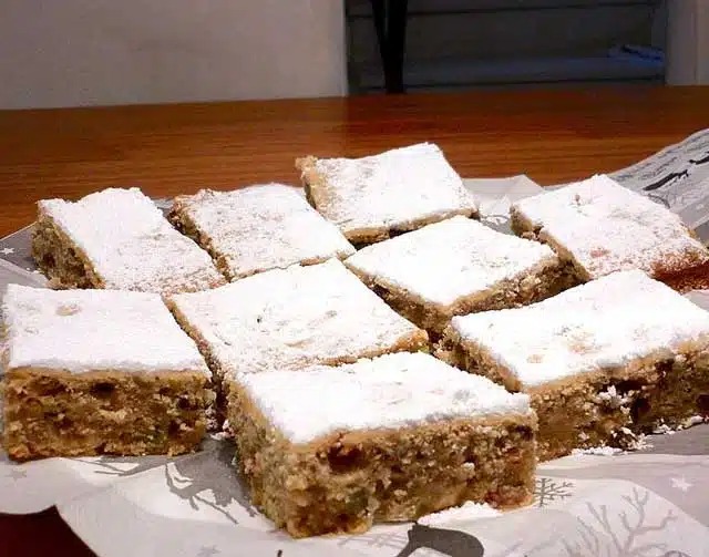 Plechový štollen s marcipánem – recept