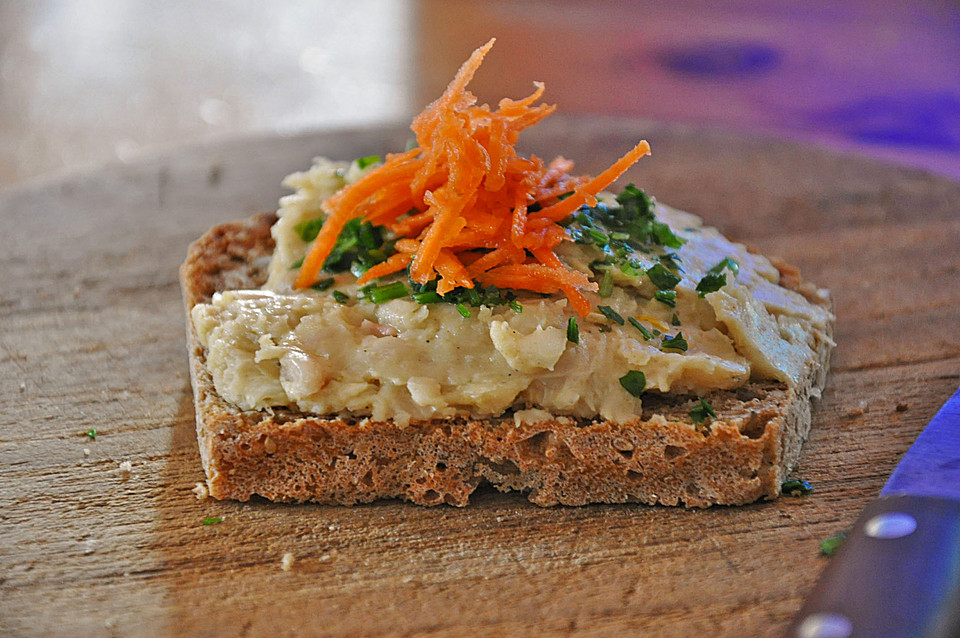 Východní bílé fazole – pasta