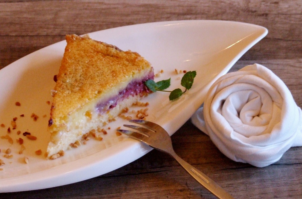 Saský tvarohový koláč