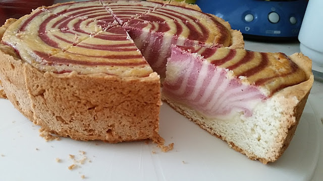 Zebra Malinový Cheesecake
