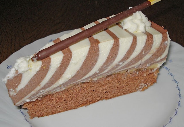 Zebrý dort