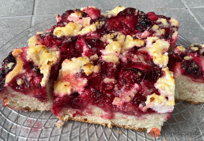 Domácí švestkový koláč podle tradičního receptu. Lepší nenajdete.