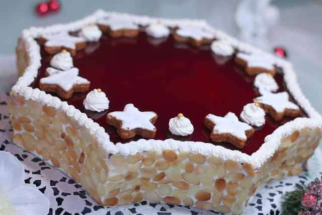 Krémový punčový dort