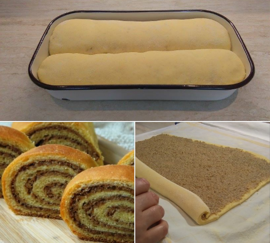 Ořechový závin podle babičky