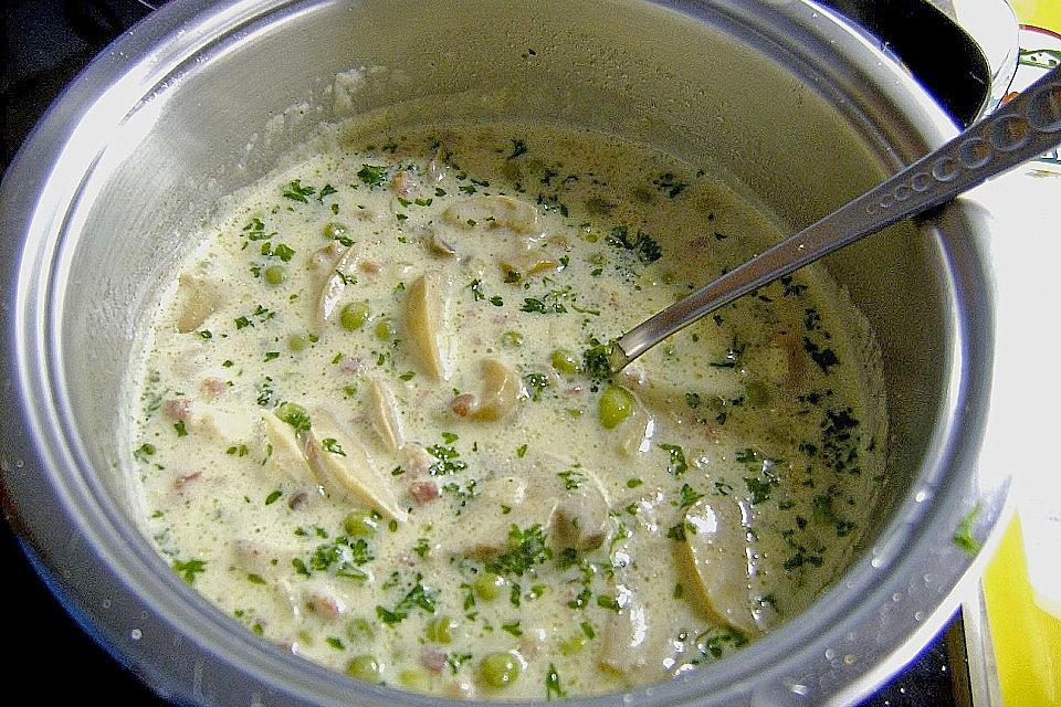 Špagety se šunkou – smetanová omáčka