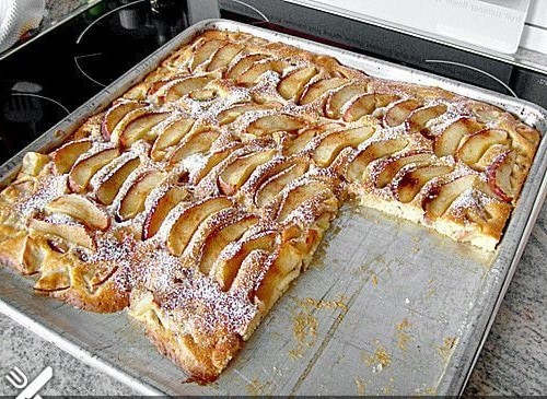 Bleskově šťavnatý jablečný koláč!