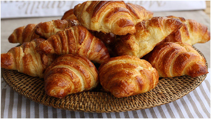 Podmáslové rohlíčky na snídani