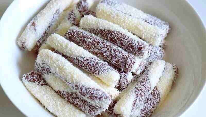 Kokosové tyčinky, bleskově snědené!