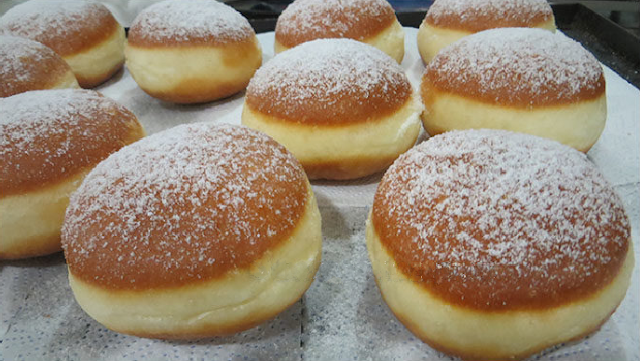 Berliner z trouby, extrémně měkké a nadýchané!