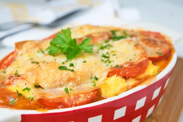 Zapečená polenta