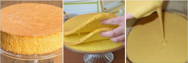 Piškotový korpus – základní recept