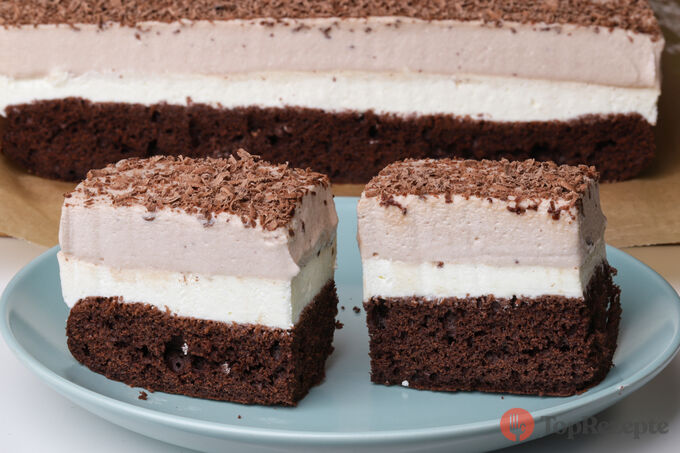 Čokoládová krémová řezy – můj osvědčený recept. Ideální na Velikonoce.