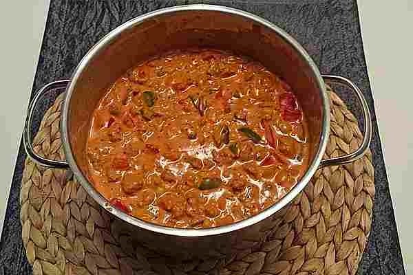 Saunová polévka, nestane se, že by něco zbylo!