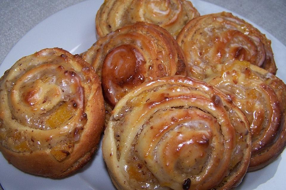 Babiččiny ořechové šneky