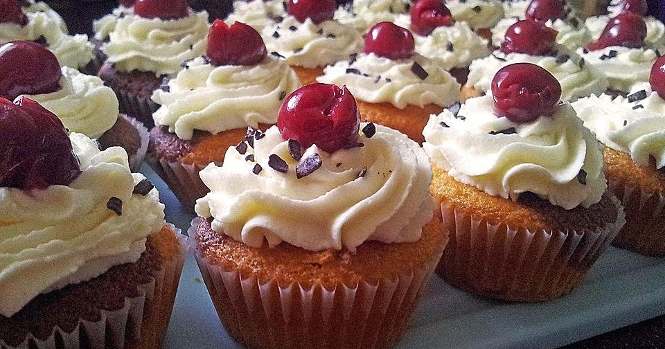 Schwarzwaldské muffiny