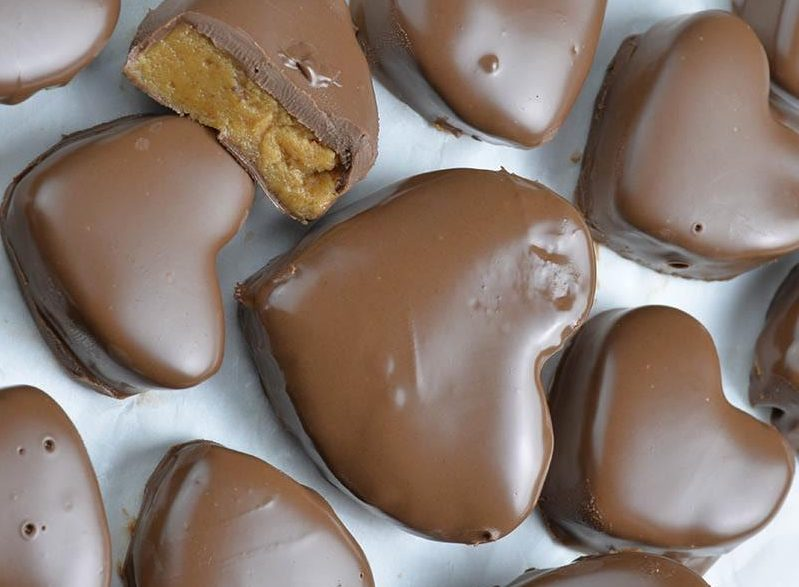 Arašídové máslové pralinky (Reese’s)