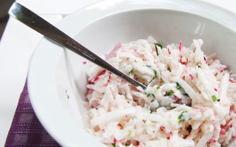 Bavorský ředkvičkový salát: ideální jídlo na horké dny