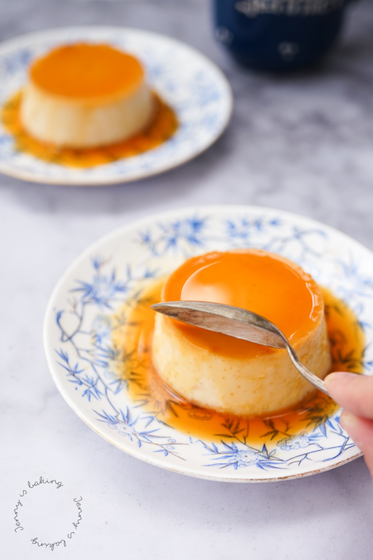Neomylný vanilkovo-kokosový flan