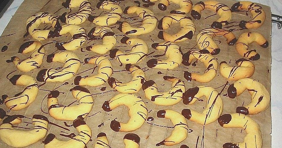 Puddingové rohlíčky