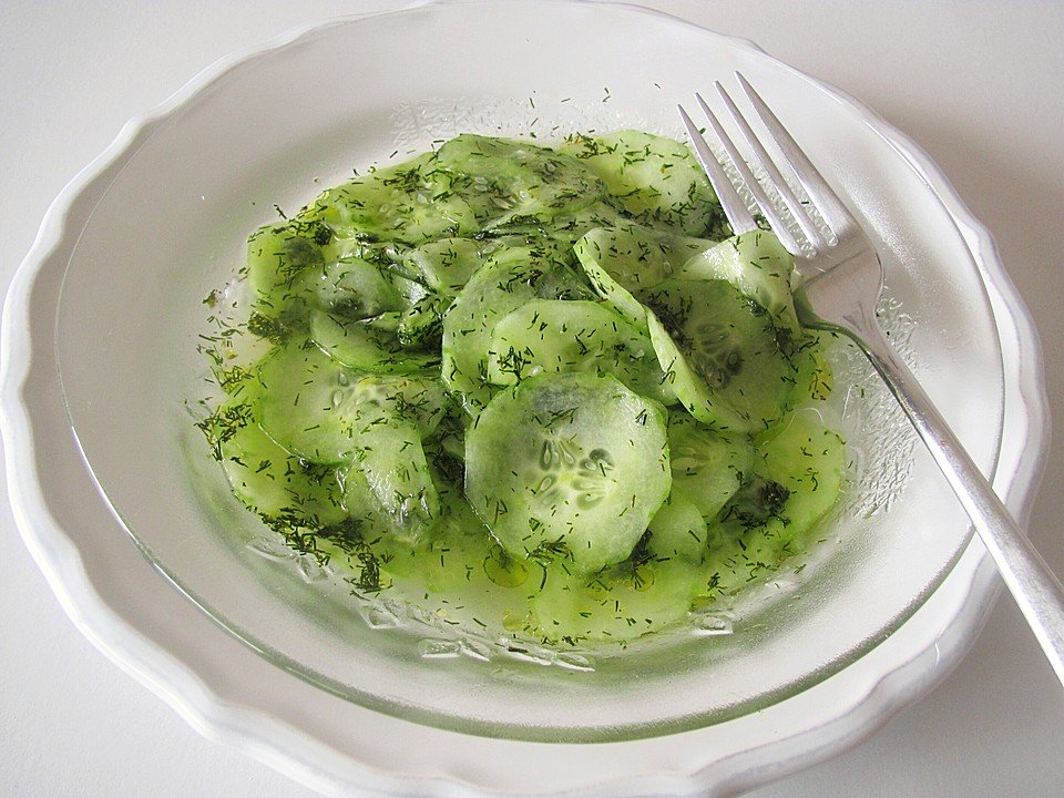 Slezský okurkový salát – Prostě jen chutné