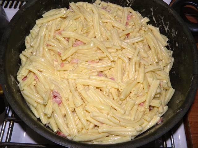 Špagety carbonara