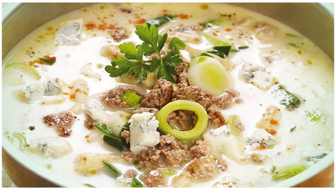 Rychlá polévka s mletým masem za 20 minut