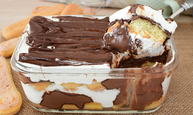 10 minut Nutella tiramisu, neuvěřitelně chutné!