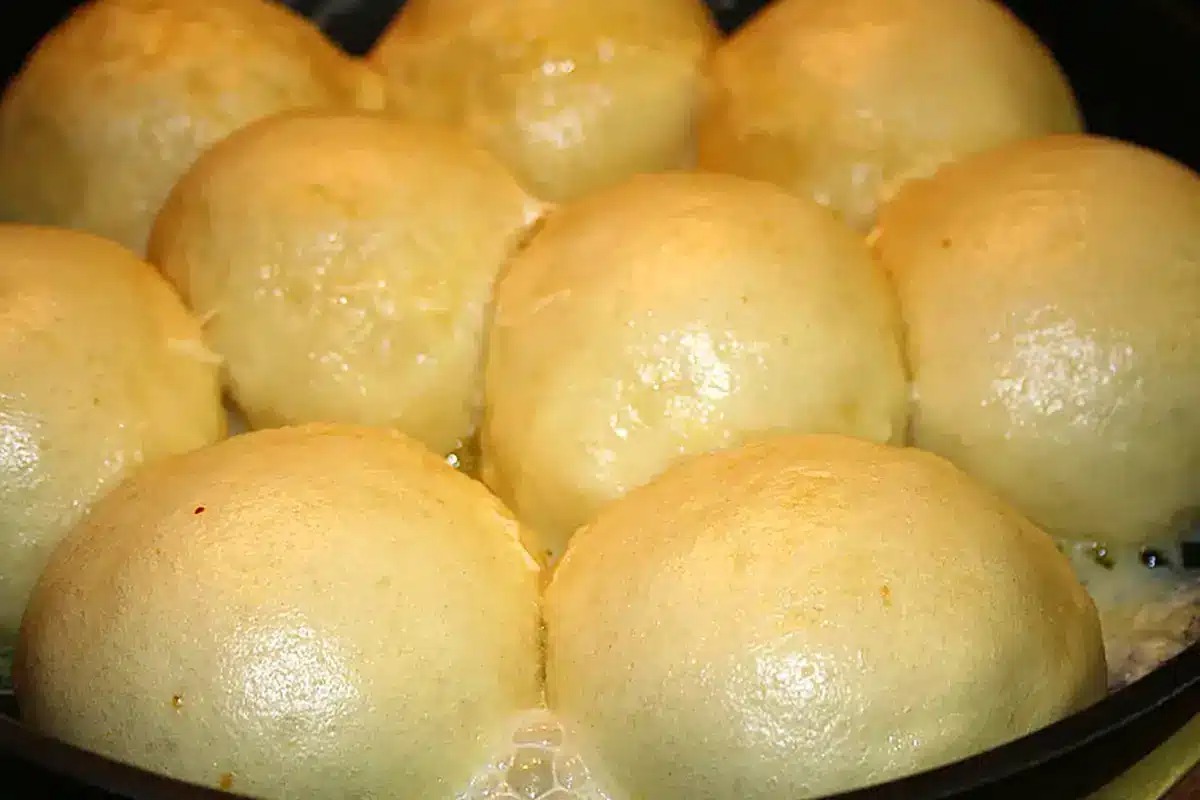 Sladké a lahodné kynuté knedlíky – recept