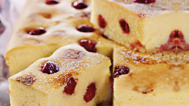 Kirschkuchen vom Blech