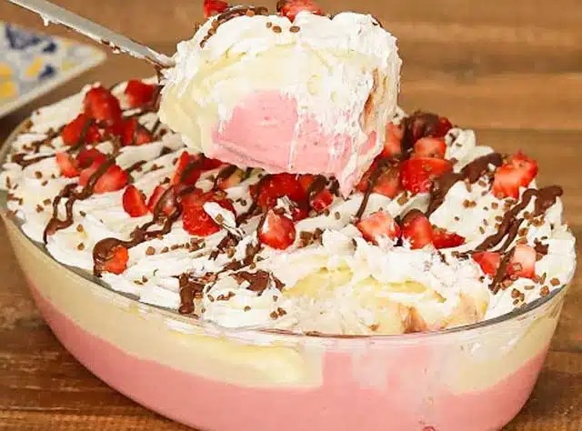 Recept na jahodový dezert s mascarpone