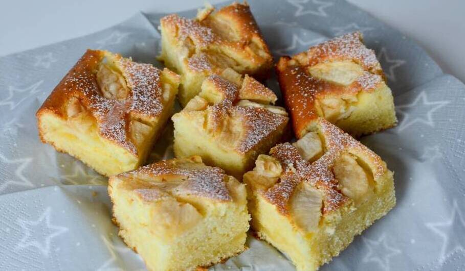 Fantastický jablečný koláč připravený za 10 minut!