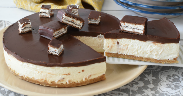 Studený koláč s tučňáky