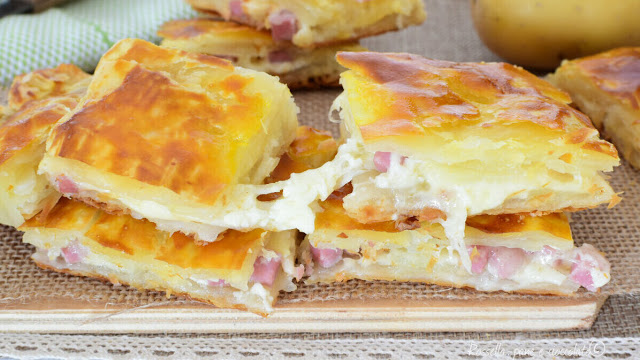 Listové taštičky se šunkou a sýrem, příprava za 5 minut!