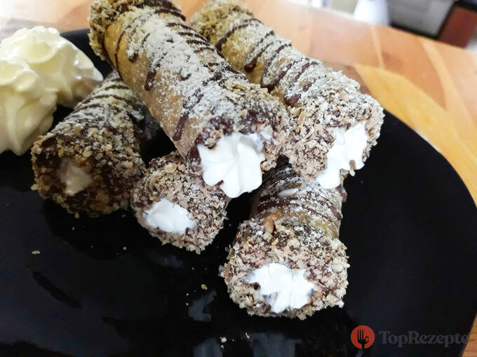 Fantastické čokoládovo-ořechové rolky – Jednoduchá příprava