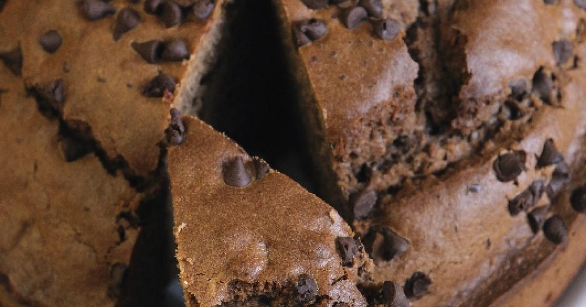 Čokoládový dort s kousky čokolády