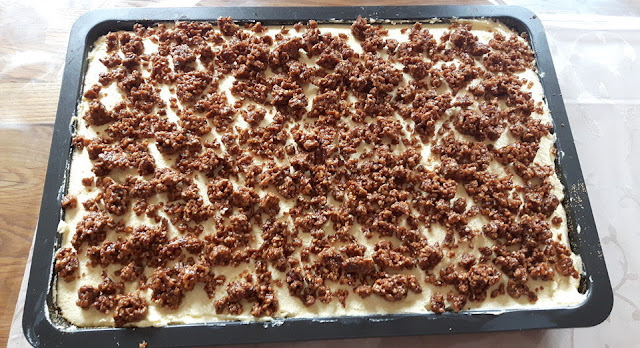 Mandlový koláč „Pražené mandle“