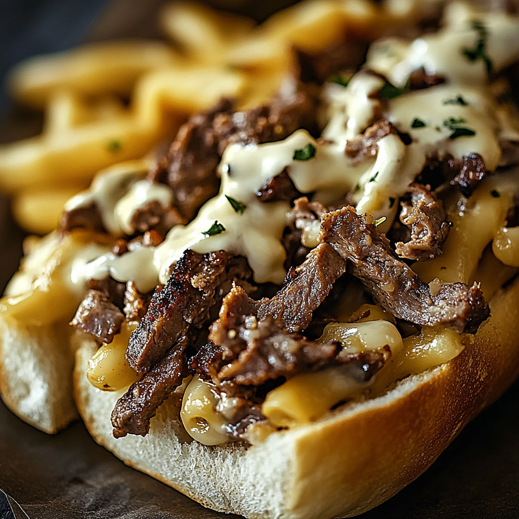 Recept na Philly cheesesteak těstoviny
