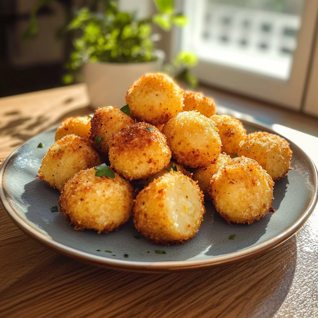 Bramborové krokety z bramborové kaše