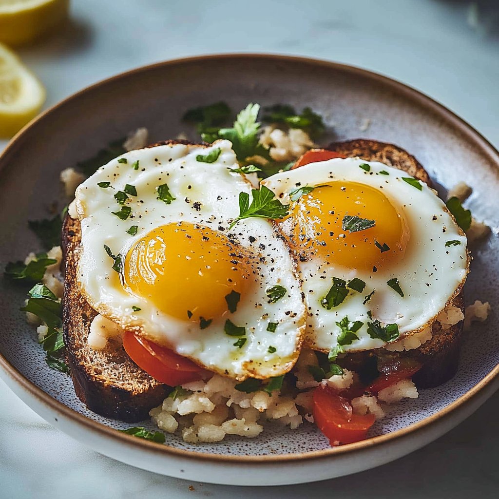 Snídaňové fazole s vejcem pošírovaným v mikrovlnné troubě