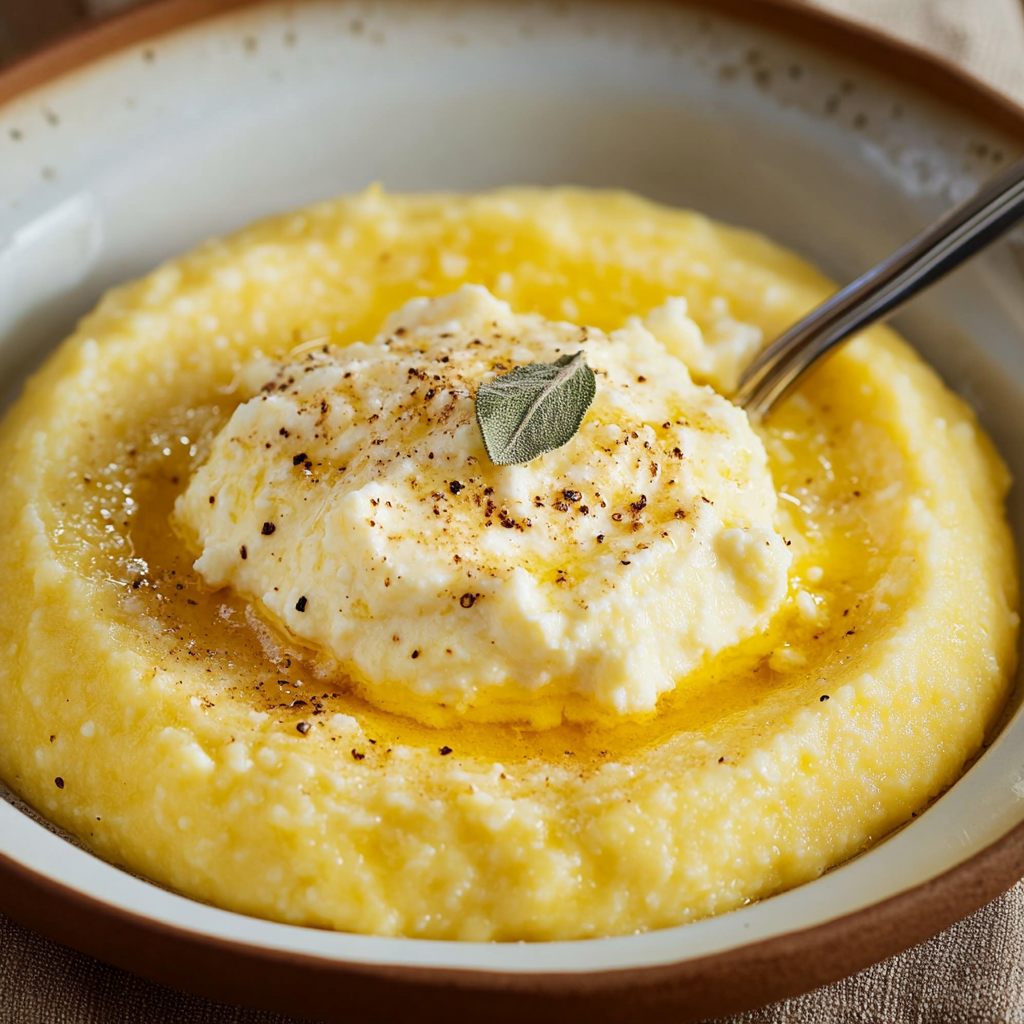 Mascarpone-Polenta