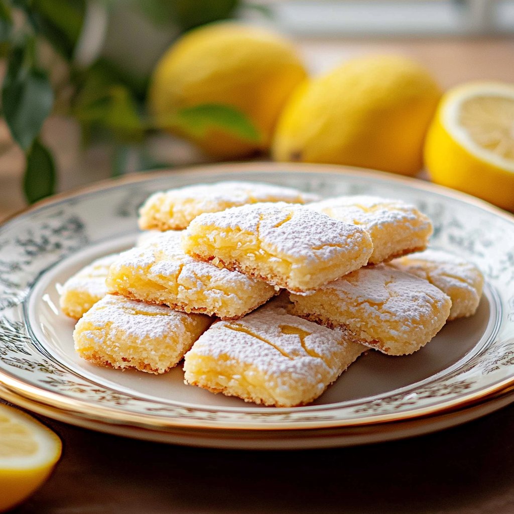 Veganské citronové sušenky