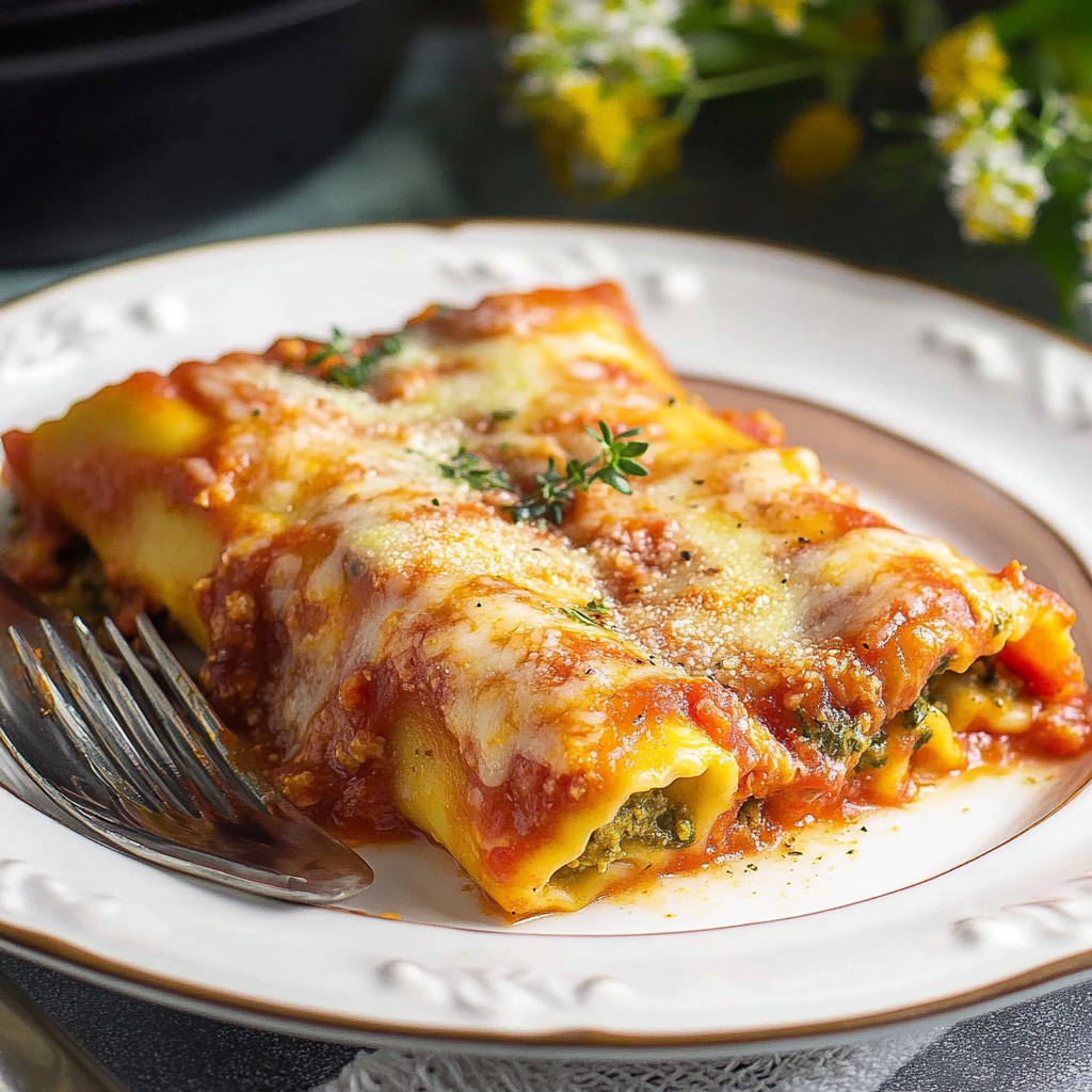 FODMAP-zbraň Manicotti s kapustou