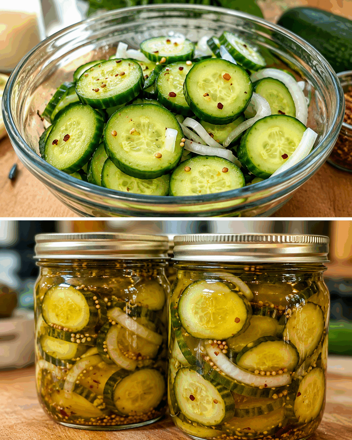 Křupavé americké okurky: sladkokyselý domácí recept, který si zamiluje celá rodina