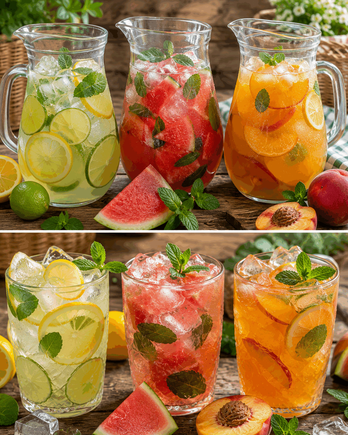 Co pít během veder? 3 domácí limonády, které uhasí žízeň lépe než obyčejná voda